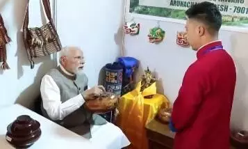 PM Modi unveils Rs 5,125-crore projects in Arunachal, meets local entrepreneurs PM Modi unveils Rs 5,125-crore projects in Arunachal, meets local entrepreneurs