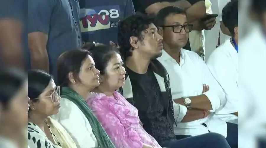 Fans, colleagues flood Sarusajai stadium to pay tribute to beloved Zubeen Garg