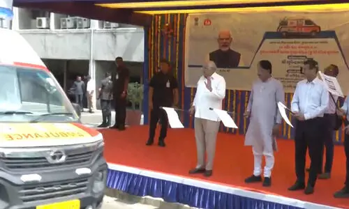 Gujarat CM announces health scheme, inaugurates ambulances as festive gift