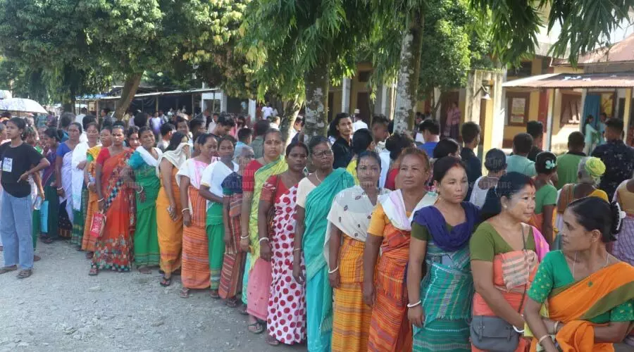 BTC polls record 77% turnout; voting peaceful across five Bodoland districts