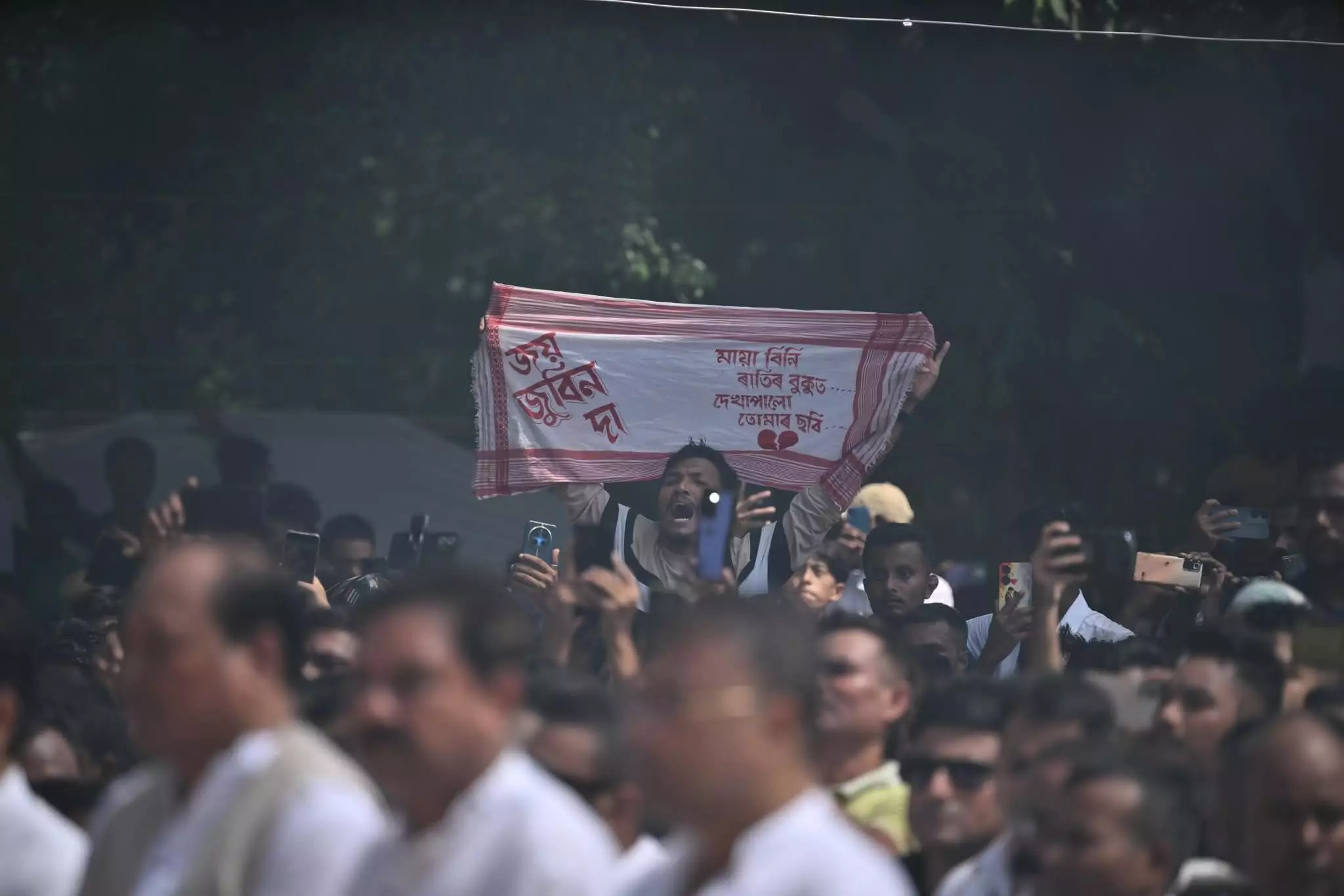 A million tears, a single name — Zubeen Garg