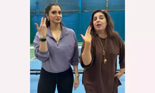 Sania Mirza shares Farah Khan’s fun dance break during pickleball match