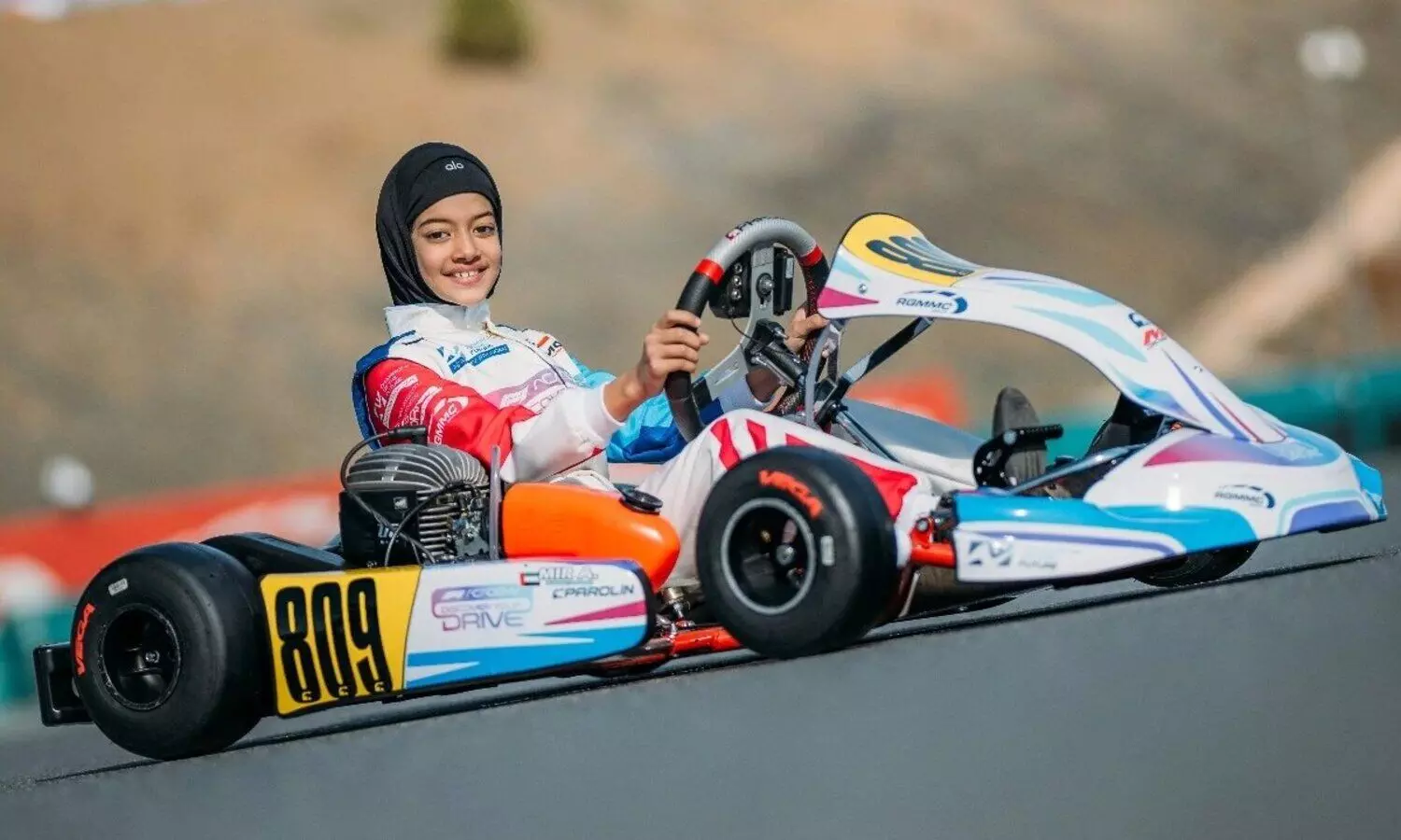 J&K CM hails young Atiqa, Kashmir’s first Formula 1 racing prodigy