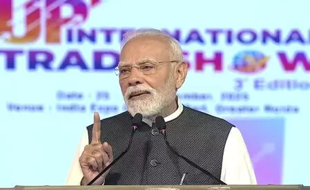 UP International Trade Show 2025 kicks off with inauguration by PM Modi