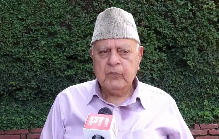 Peaceful protests failed, pushing Ladakh youth to violence, says Farooq Abdullah Peaceful protests failed, pushing Ladakh youth to violence, says Farooq Abdullah