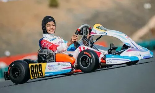 J&K CM hails young Atiqa, Kashmir’s first Formula 1 racing prodigy
