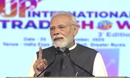 UP International Trade Show 2025 kicks off with inauguration by PM Modi