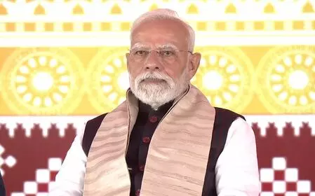 PM Modi launches development projects in Odisha, stresses ‘Aatmanirbhar Bharat’ PM Modi launches development projects in Odisha, stresses ‘Aatmanirbhar Bharat’