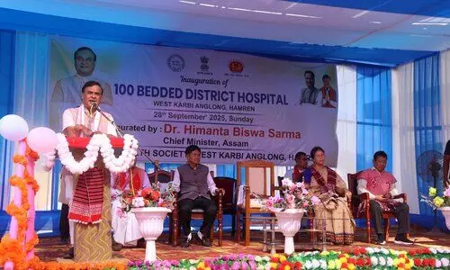 Karbi Anglongs Hamren gets 100-bed hospital; CM announces nursing school plans