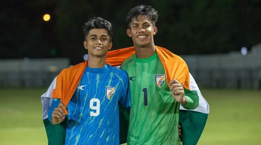 Duliajan goalkeeper stars in India’s SAFF U-17 triumph, dedicates win to Zubeen Garg