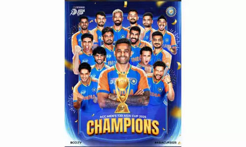 Telangana, Andhra CMs extend congratulations to Team India for Asia Cup win