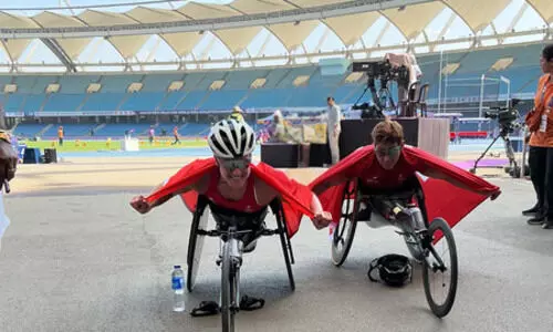 World Para Athletics: Swiss athlete Catherine Debrunner takes 5000m T54 gold
