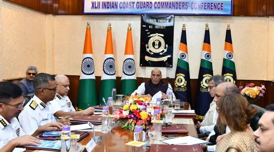 Modern wars measured in hrs, not months, says Rajnath; seeks futuristic roadmap for ICG Modern wars measured in hrs, not months, says Rajnath; seeks futuristic roadmap for ICG