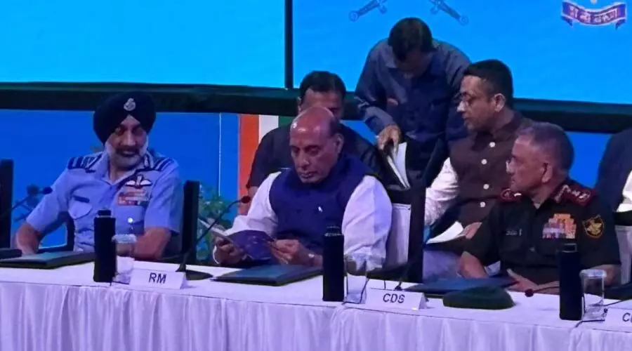 Tri-services synergy, living example delivering decisive results: Defence Minister