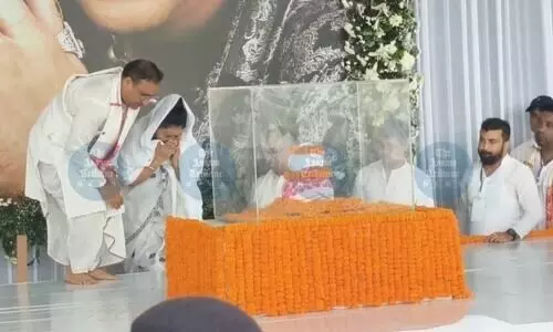 Rain-soaked Jorhat Stadium turns into sea of homage for Zubeen Garg