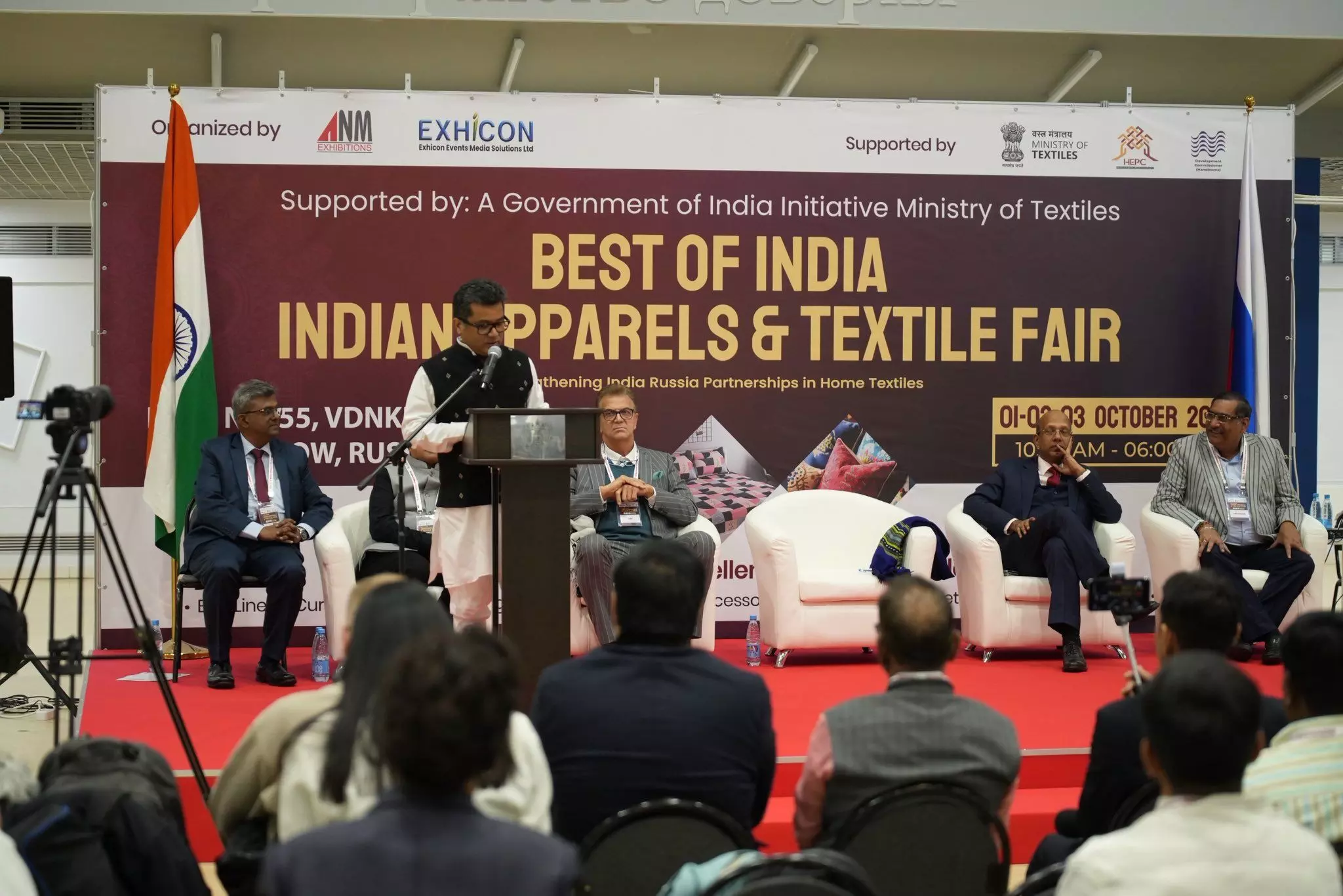 India’s textile import share in Russia must rise from 2%: MoS Margherita in Moscow India’s textile import share in Russia must rise from 2%: MoS Margherita in Moscow