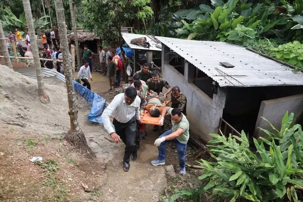 Two killed, three injured as landslide hits construction site in Arunachals Tirap