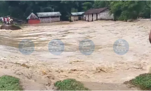 Jaji River breaches embankment in Teok, over 10 Jorhat villages submerged