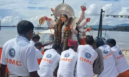 Maa Durga bids adieu at Guwahati ghats amid devotion, reflection & quiet grief