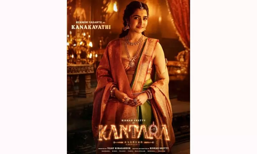 ‘Kantara-Chapter 1’ actor Rukmini Vasanth praises Rishab Shetty’s multitasking