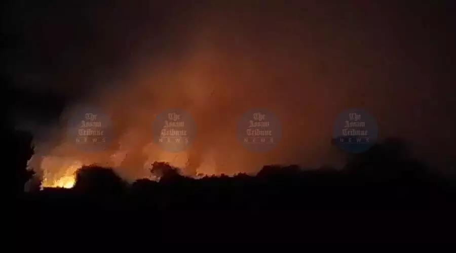 Tengatol Violence: MLA assures relief as over 90 homes burnt