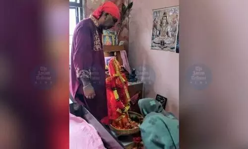 Shillong’s Keating Road keeps 70-year-old Kola Bou ritual alive during Durga Puja