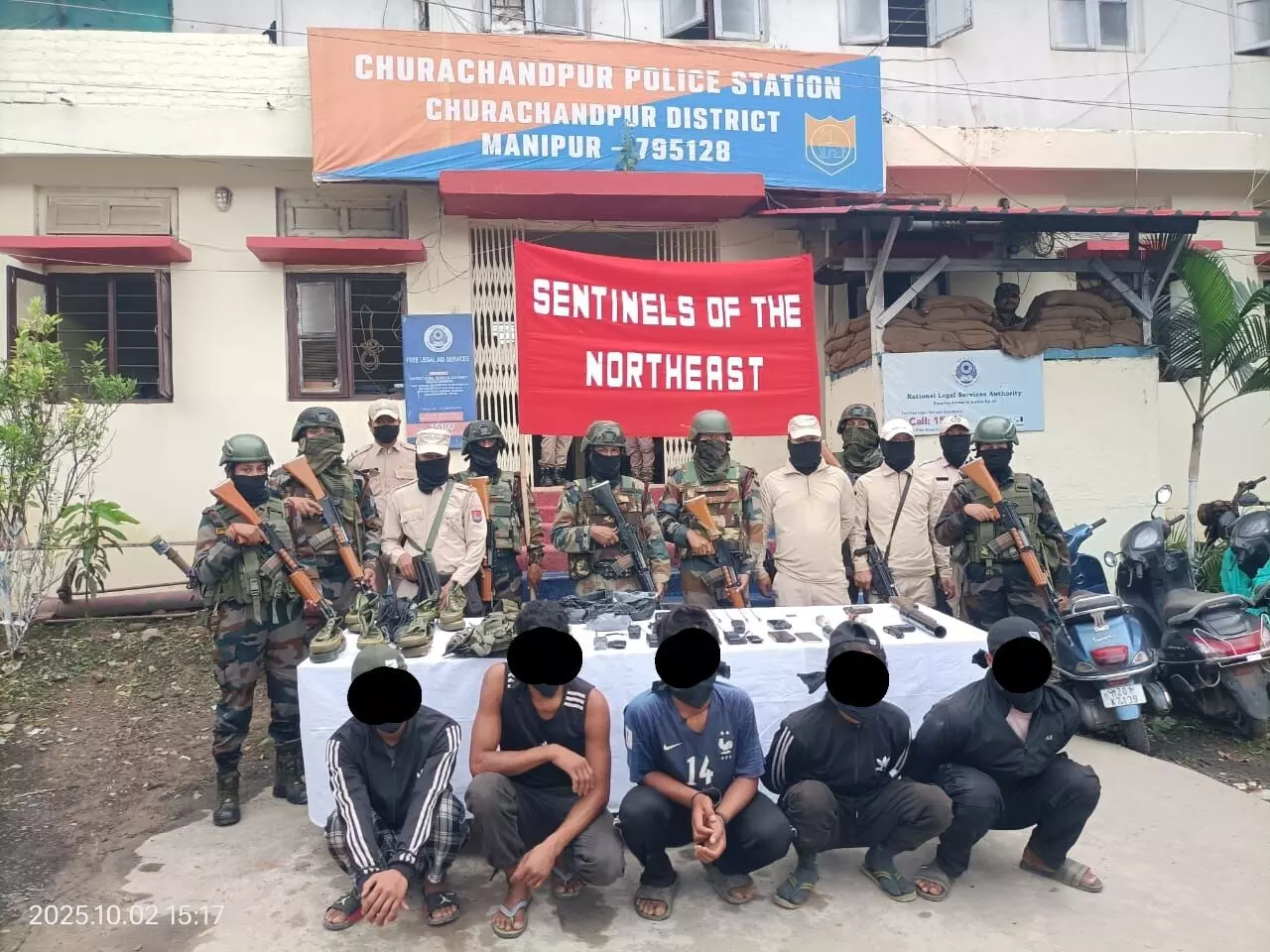10 militants arrested in Manipur, senior UKNA commander among those nabbed