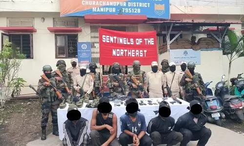 10 militants arrested in Manipur, senior UKNA commander among those nabbed