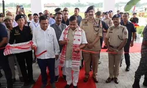 CM Sarma inaugurates Rs 177-Cr commando battalion camp at Pabhoi in Biswanath