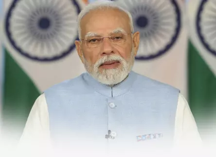 Andhra Pradesh CM greets PM Modi on entering 25th year in governance