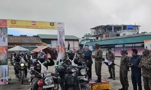20 bikers flag off 1,000-km Tawang–Walong ride to honour 1962 war heroes