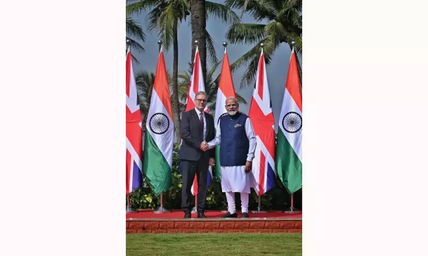 Modi, Starmer hold talks in Mumbai to strengthen India-UK relations