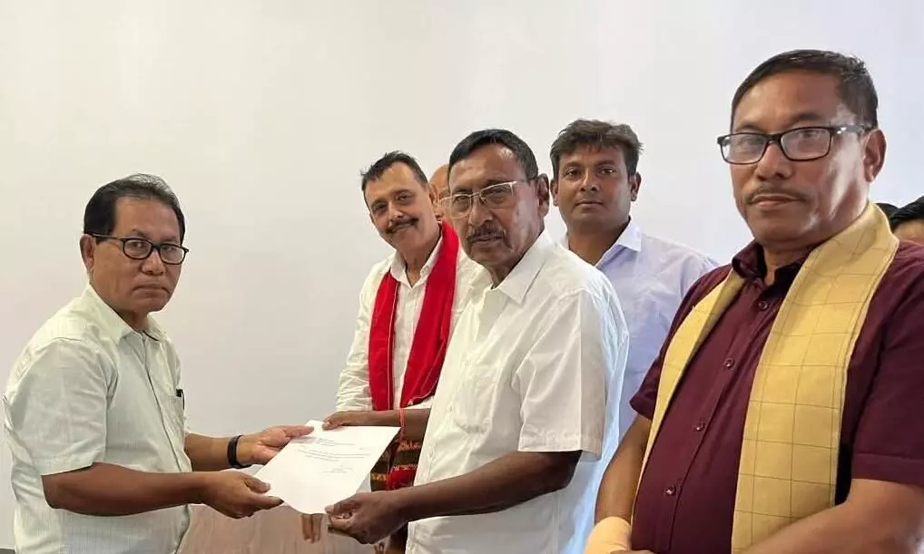 Rajen Gohain’s resignation casts shadow over BJP’s key election meet in Dibrugarh Rajen Gohain’s resignation casts shadow over BJP’s key election meet in Dibrugarh