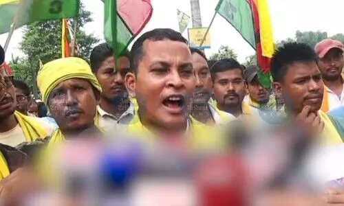 KSDC stages massive protest in Kokrajhar, renews call for separate state & ST status