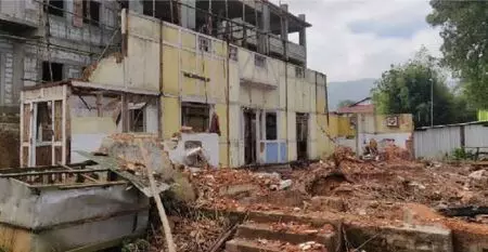 Redlands Building demolition in Shillong sparks outcry, CM Sangma orders probe Redlands Building demolition in Shillong sparks outcry, CM Sangma orders probe