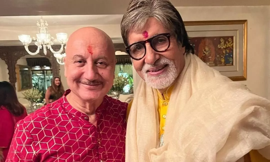 Anupam Kher recalls Amitabh Bachchan’s advice on his 83rd birthday Anupam Kher recalls Amitabh Bachchan’s advice on his 83rd birthday
