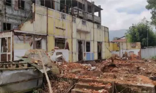 Redlands Building demolition in Shillong sparks outcry, CM Sangma orders probe