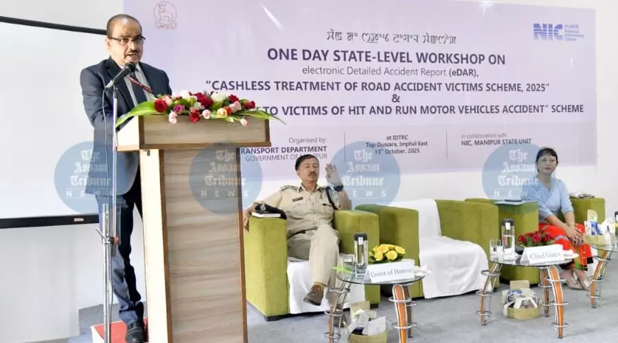 Manipur’s road accident fatality rate three times higher than national average: centre