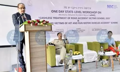 Manipur’s road accident fatality rate three times higher than national average: centre