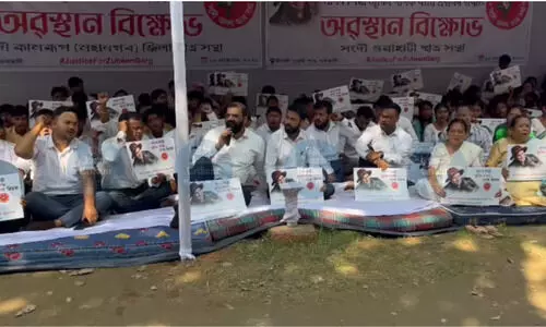 Zubeen Garg case: AASU agitates across Assam, calls for prompt chargesheet