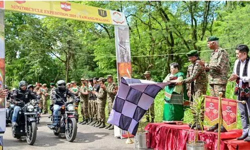 Army flags off 4-day Shaurya Motorcycle Rally in Arunachal to honour 1962 war heroes