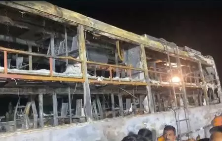 Jaisalmer bus fire tragedy: DNA tests underway to identify victims Jaisalmer bus fire tragedy: DNA tests underway to identify victims
