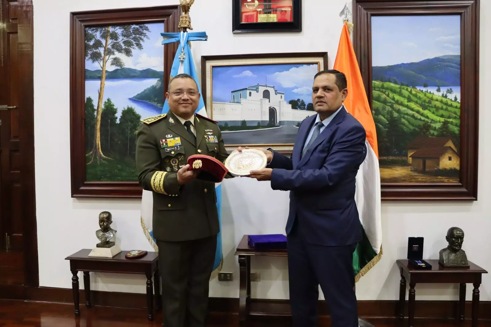 Indian envoy meets Guatemalan ministers to discuss health, defence ties