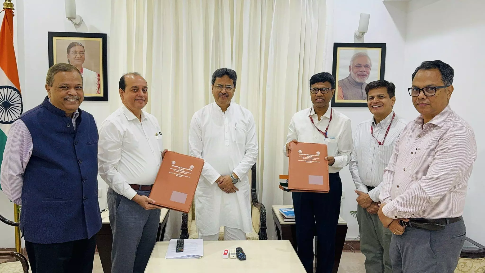 Tripura signs MoU with AIIMS Delhi to develop states medical infrastructure Tripura signs MoU with AIIMS Delhi to develop states medical infrastructure