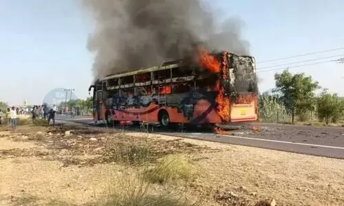 Rajasthan bus fire kills 20, injures 16; PM announces Rs 2L ex gratia for next of kin