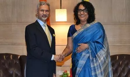 EAM Jaishankar, Sri Lanka PM Harini discuss boosting ties in trade, education