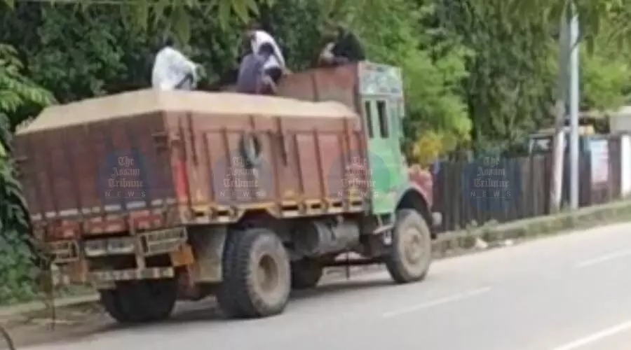 Illegal sand mining racket exposed in West Kamrup, locals accuse officials of inaction Illegal sand mining racket exposed in West Kamrup, locals accuse officials of inaction