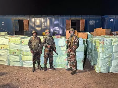 Banned cough syrup worth Rs 4.5 crore recovered from goods train in Tripura Banned cough syrup worth Rs 4.5 crore recovered from goods train in Tripura