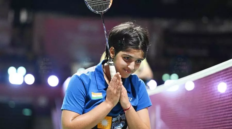 Top seed Tanvi Sharma enters World Junior final, outplays China’s Liu Si Ya
