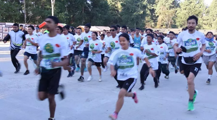 Over 600 join Ziro Honour Run 2025 to salute 1962 war heroes in Arunachal